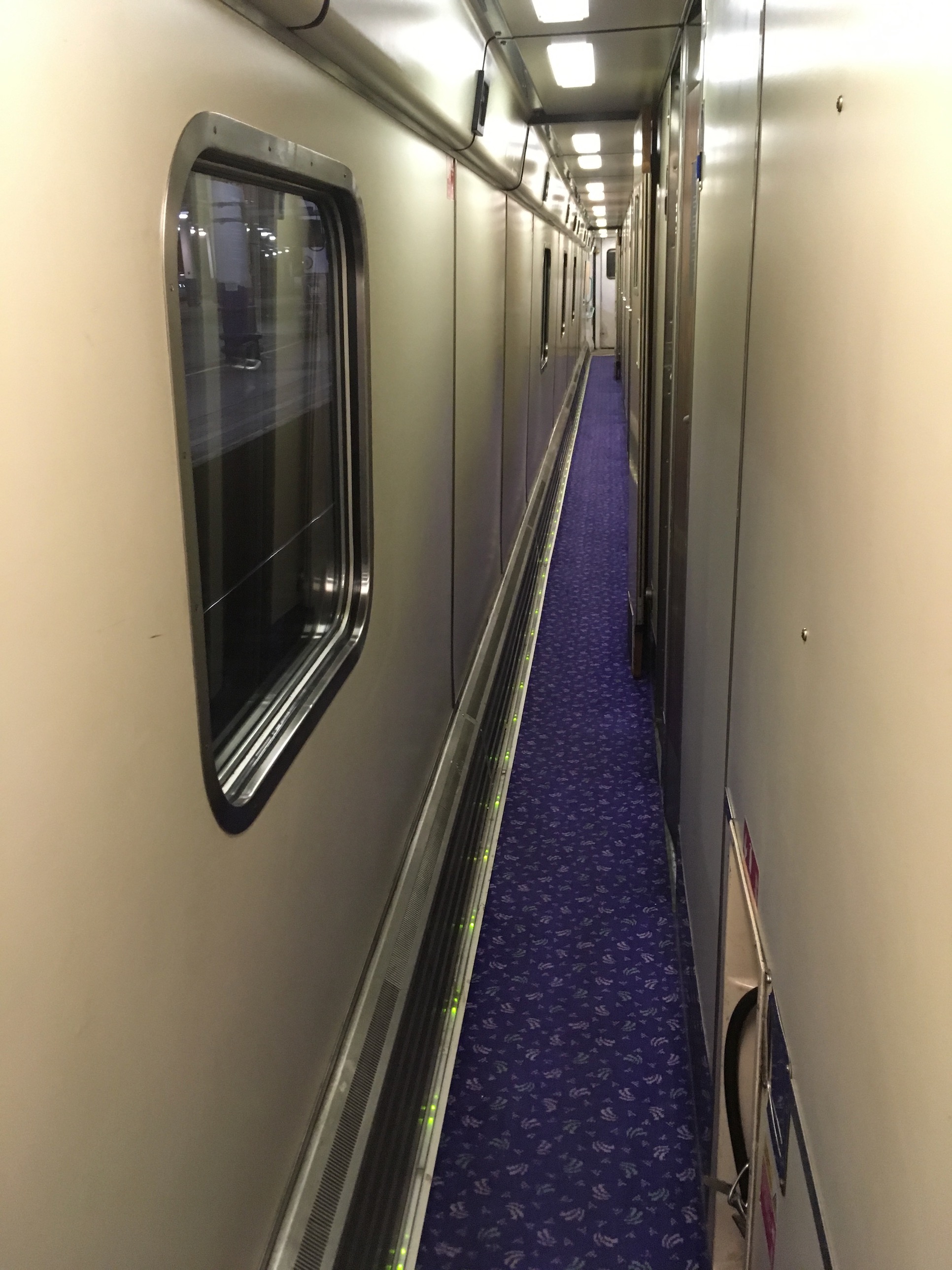 Caledonian Sleeper Seat Map