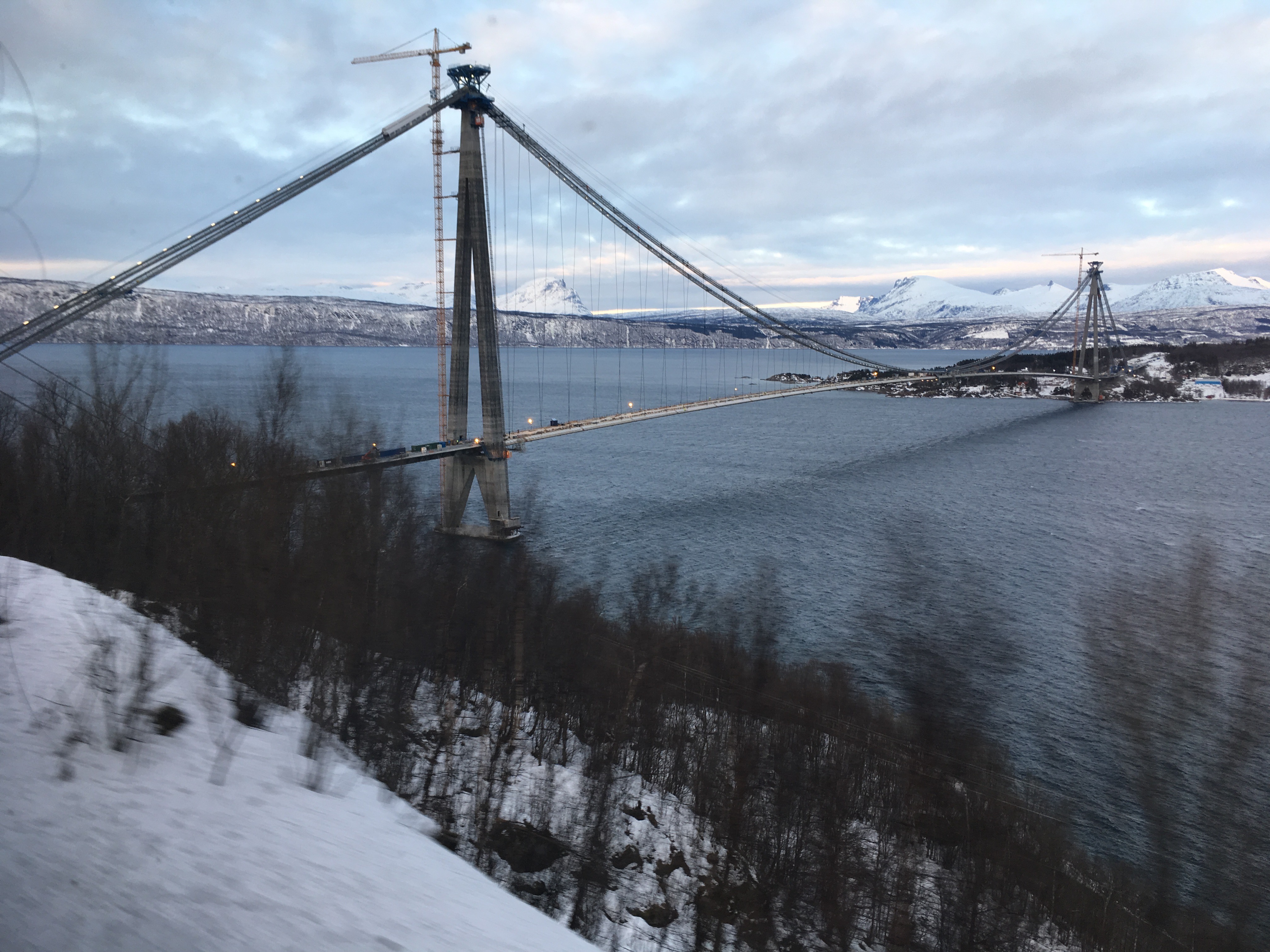 Hålogaland Bridge, Narvik, Norway