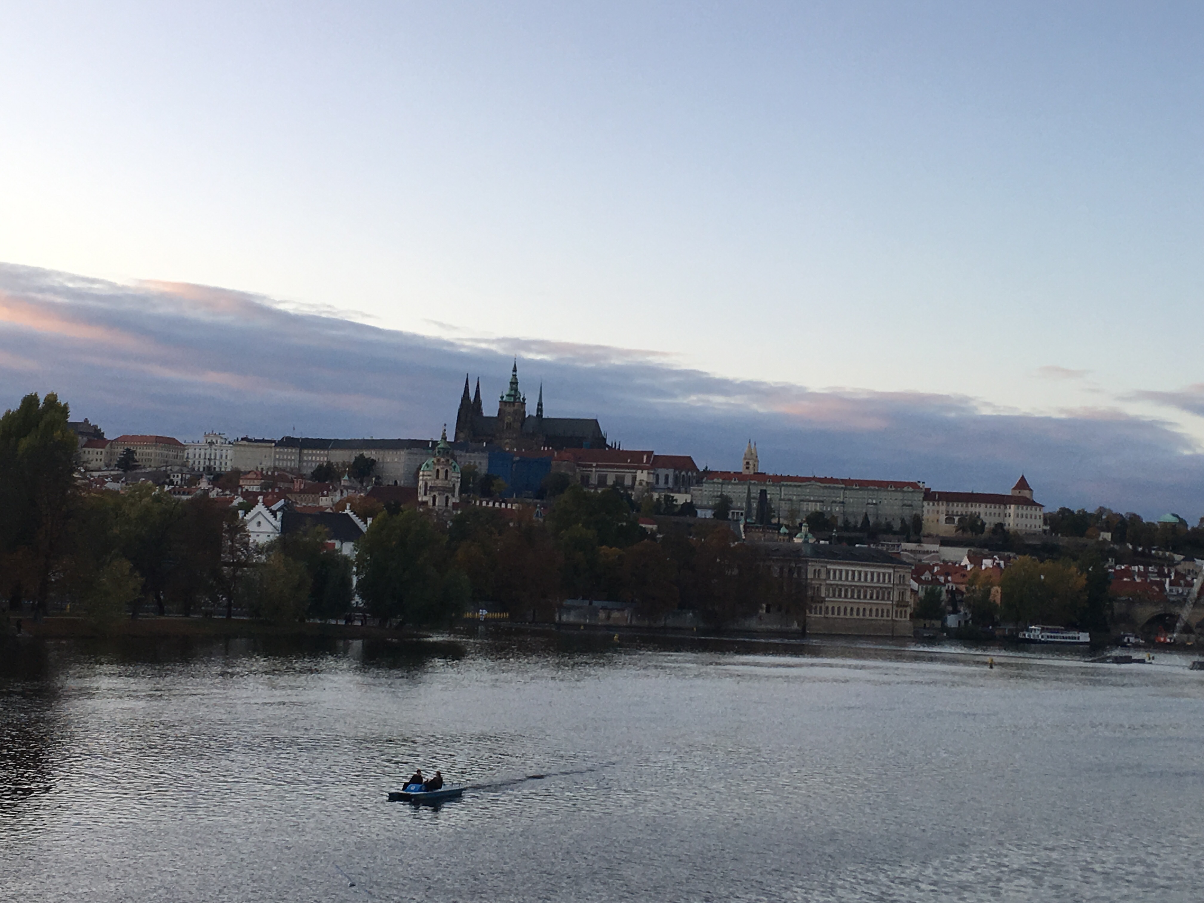 Prague Castle & River Vltava, October 2019