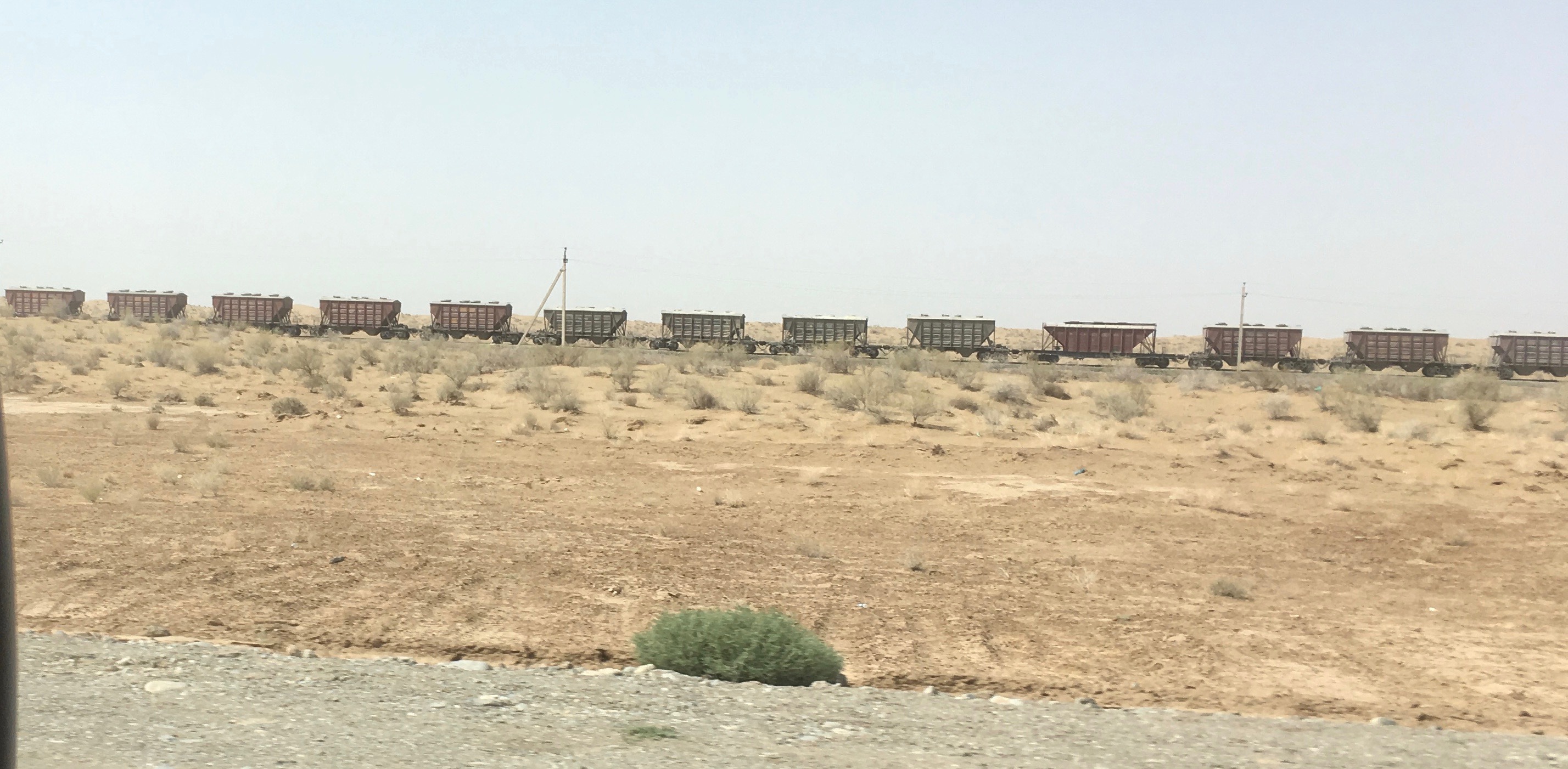 Cargo Trucks, Karakum Desert, Turkmenistan