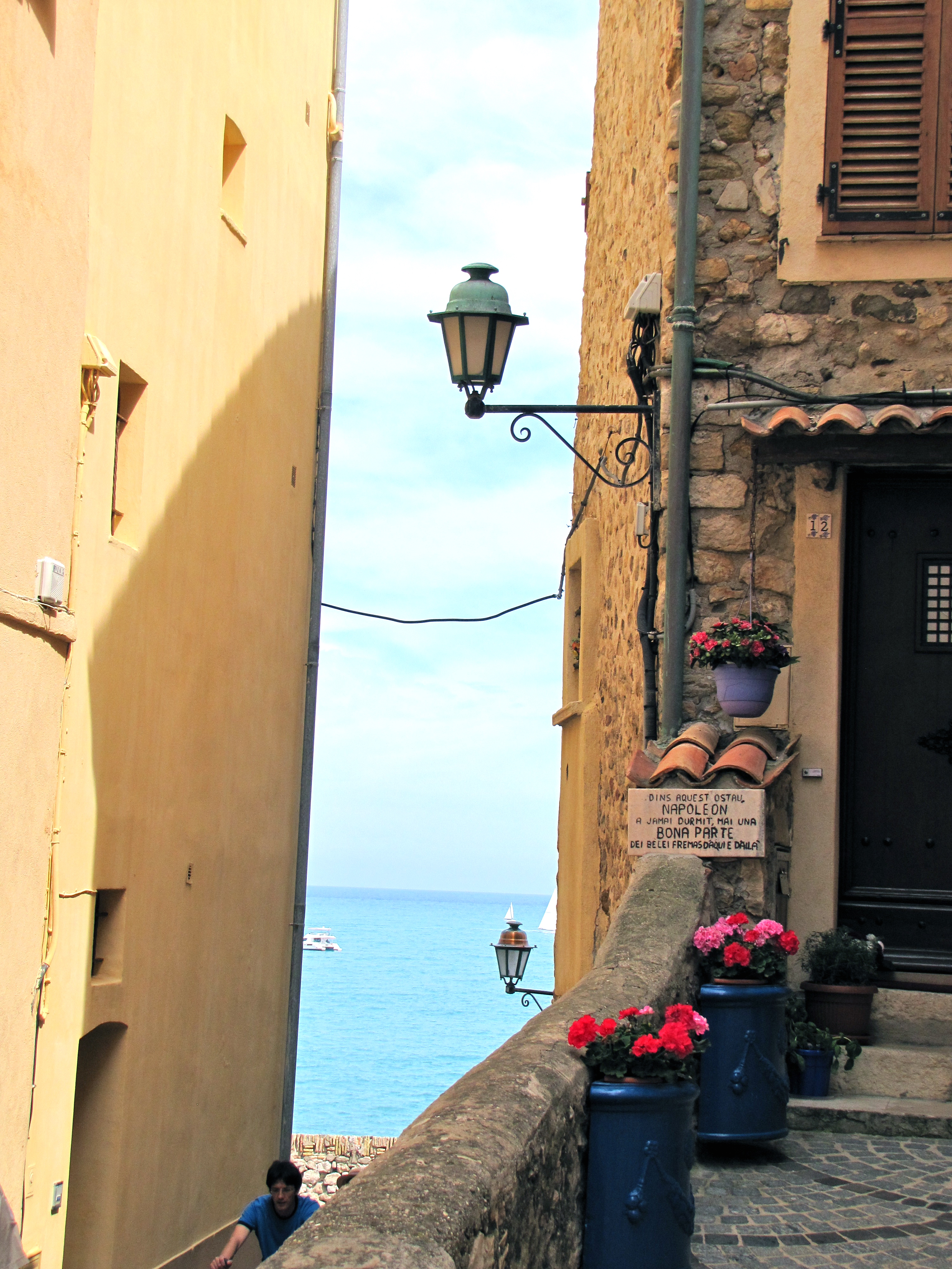 A View In Antibes, France