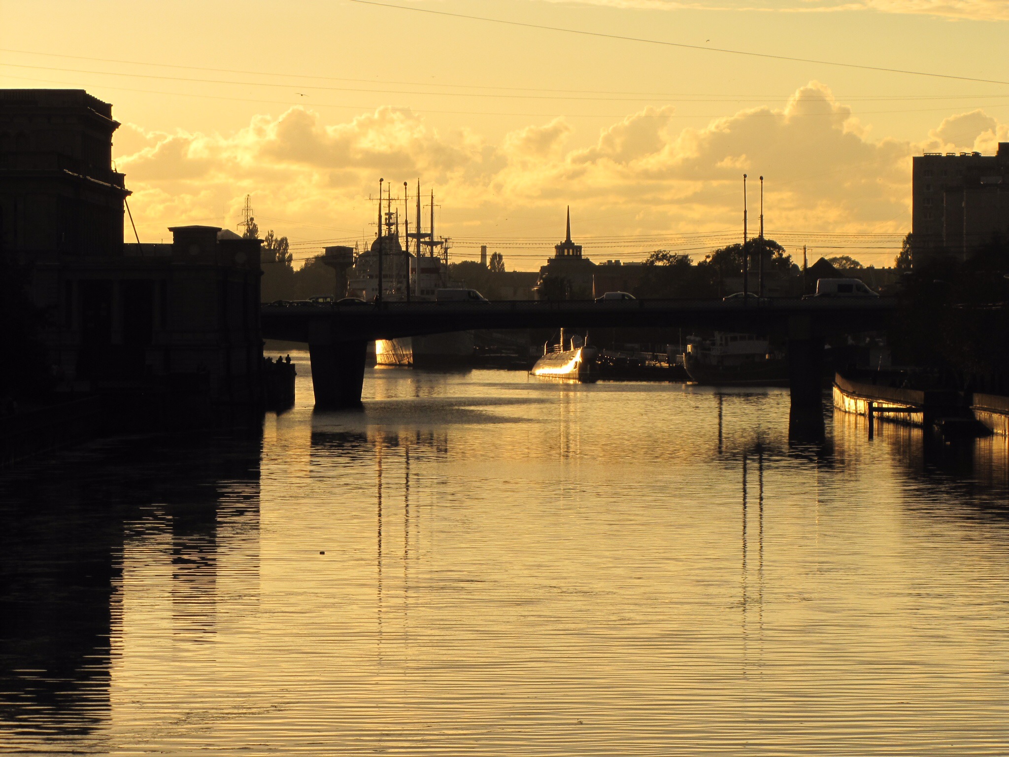 Kaliningrad, Russia - Maritime Museum At Sunset