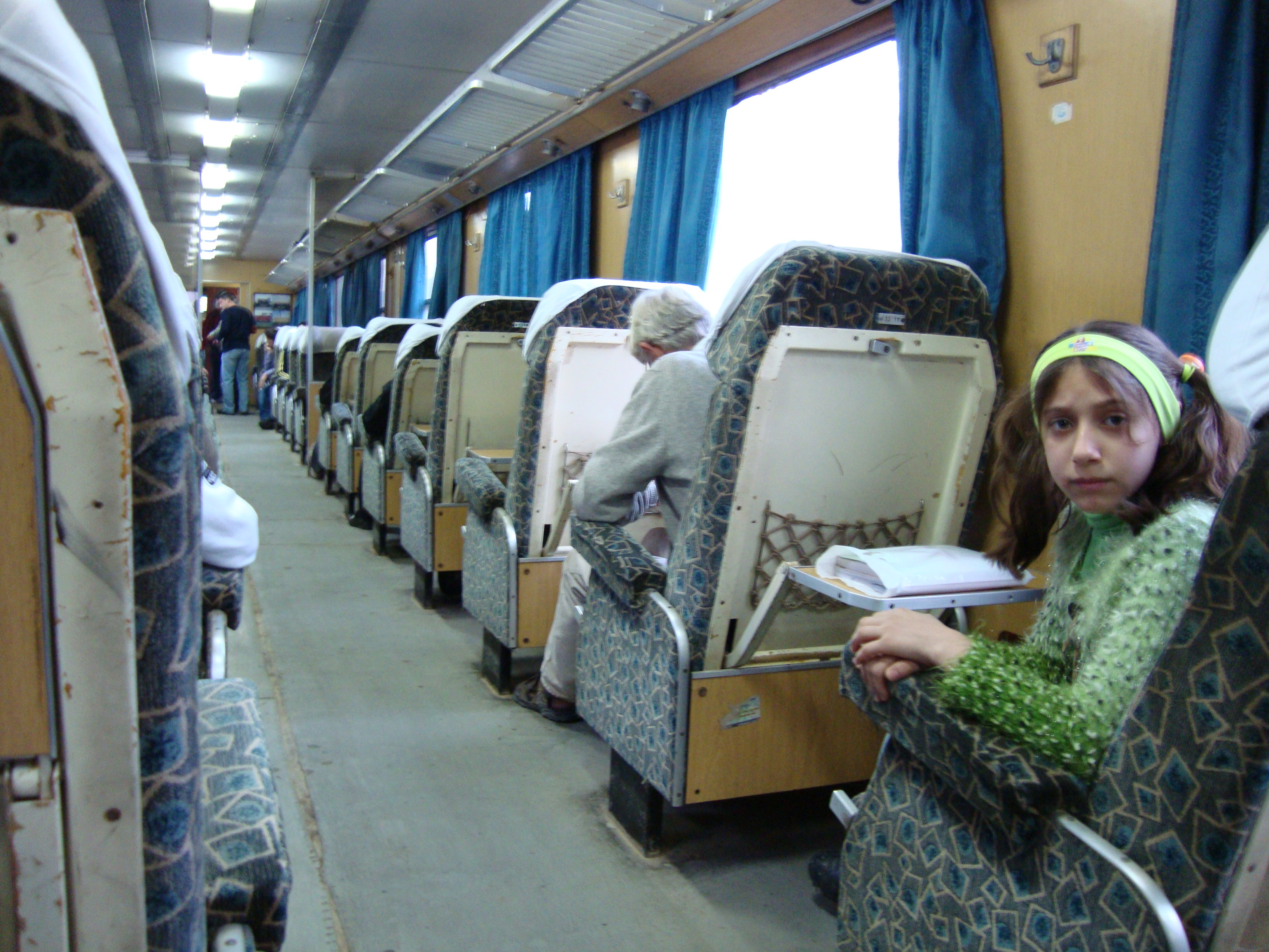 Young Girl on a Train, Latakia, Syria