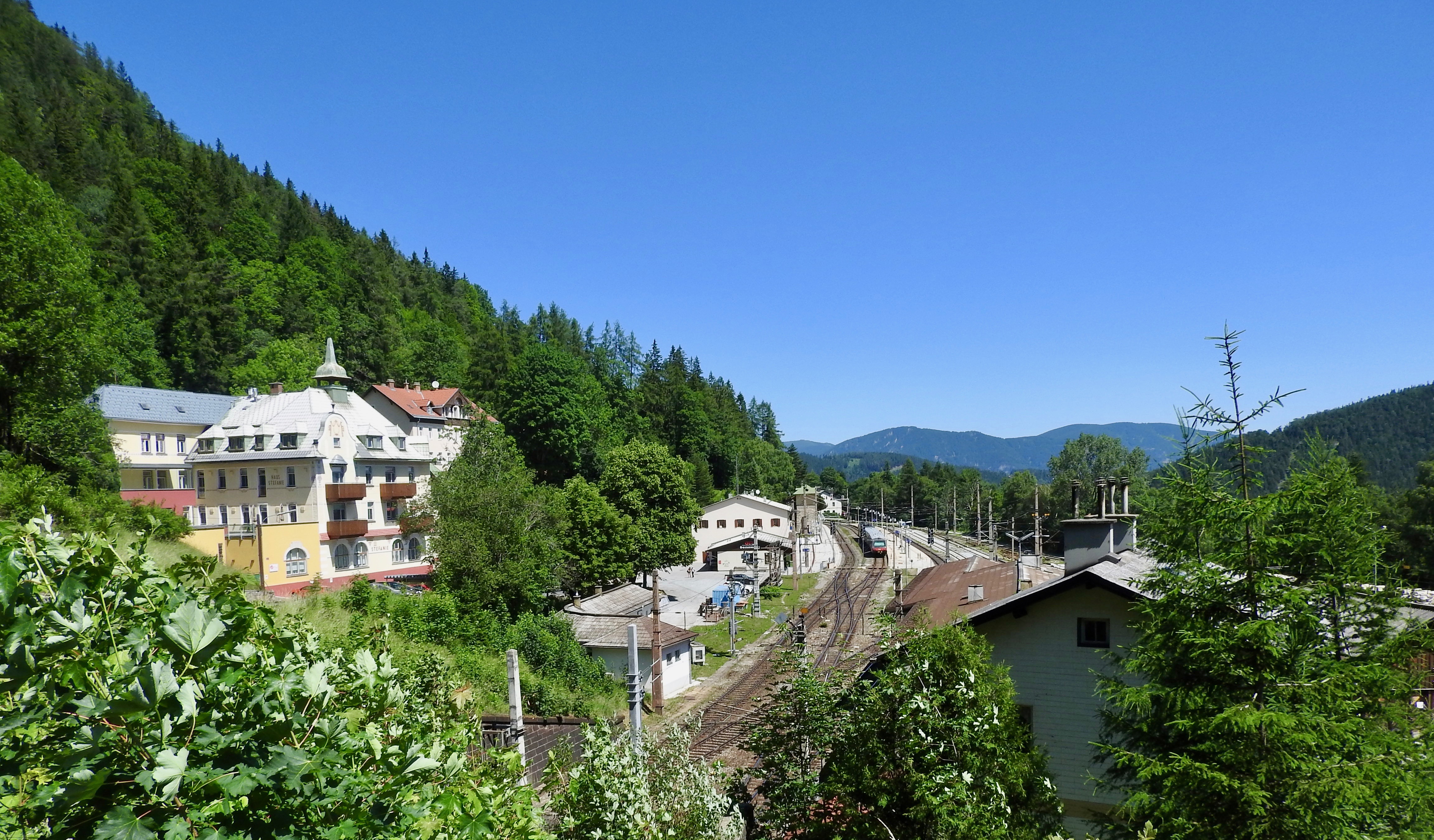 Semmering Train Station & Railway Hotel
