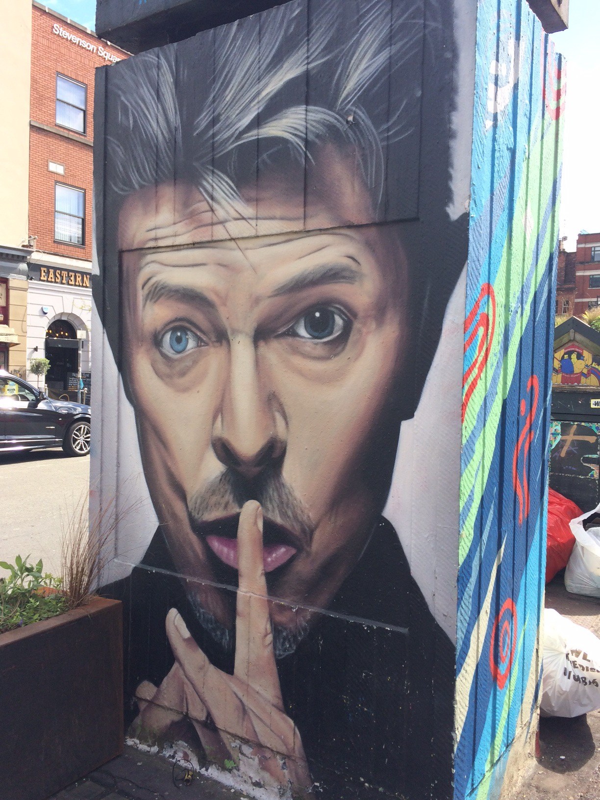 David Bowie, Street Art in Manchester's Northern Quarter