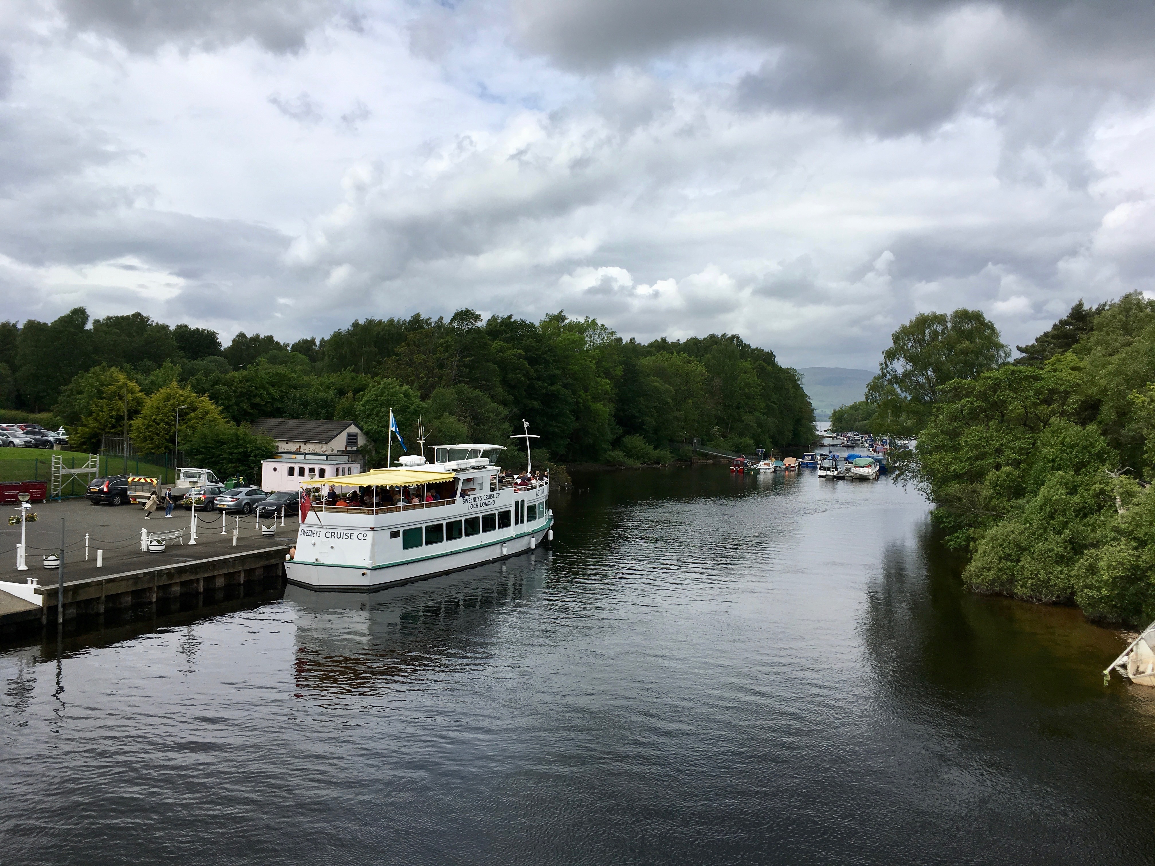 Loch Lomond at Balloch, Scotland